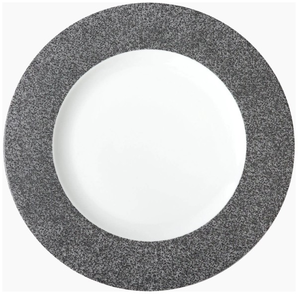 Raw Teller D33cm granitgrau