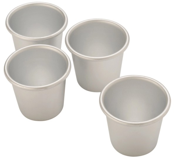 4er Set Patisserieförmchen D8x9cm