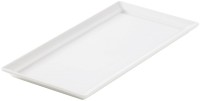 Platte rechteckig, 26x13x2cm, weiss