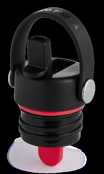 Deckel Standard Flex mit Strohhalm schwarz