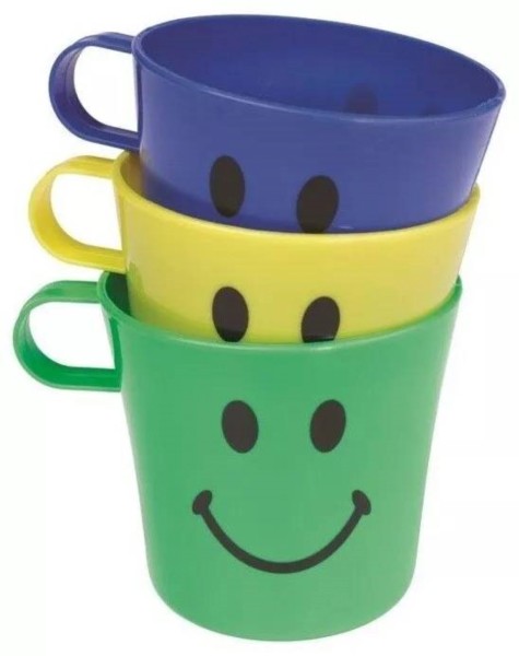 3tlg. Plastikbecherset Chef Aid