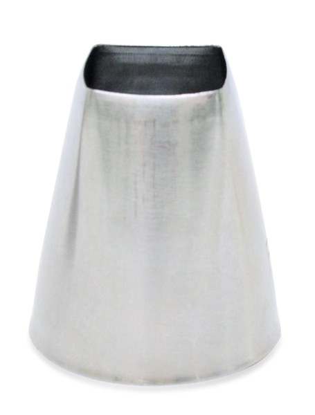 Tülle quadratisch aus Edelstahl