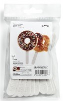 Stiele Für Eisformen "Donut & Brezel" 10 Stück