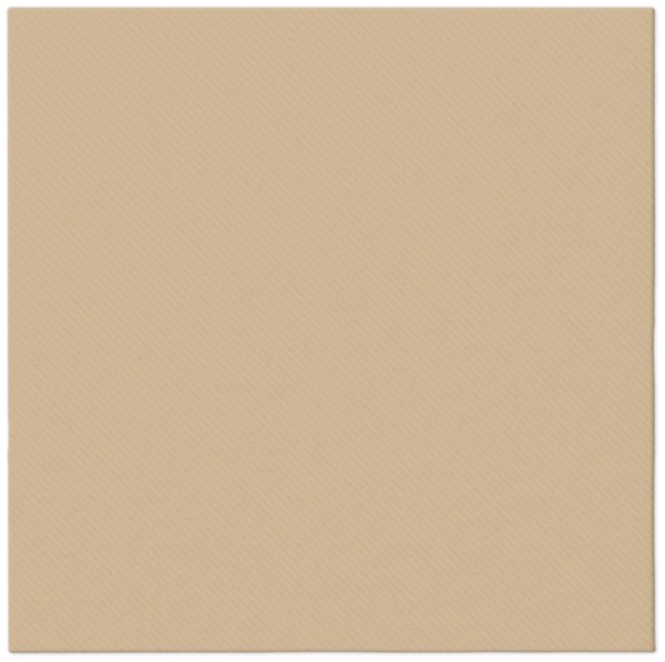 Servietten Dinner 12x Monocolor beige 40x40cm