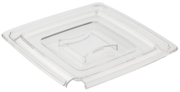 Deckel Pure 25x25cm mit Löffelaussparung