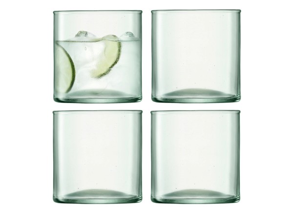 4er Set Canopy Trinkbecher 350ml recyceltes Glas