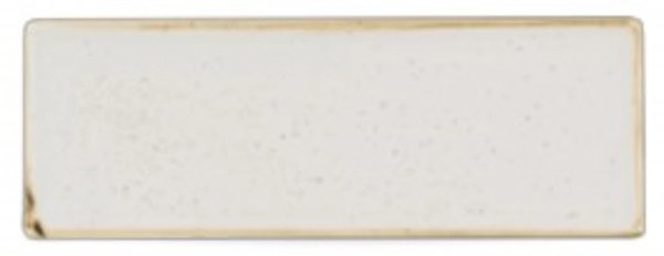 Stonecast Barley White Platte rechteckig 24.7x8.8cm