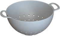 Sieb Biopolyme 15cm silver