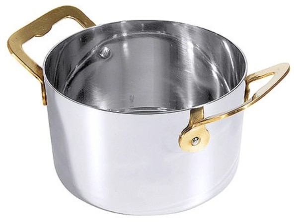 Cocotte ø12cm Edelstahl