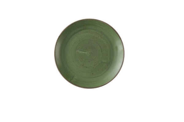 Stonecast Sorrel Green Coupe Teller flach 28.8cm