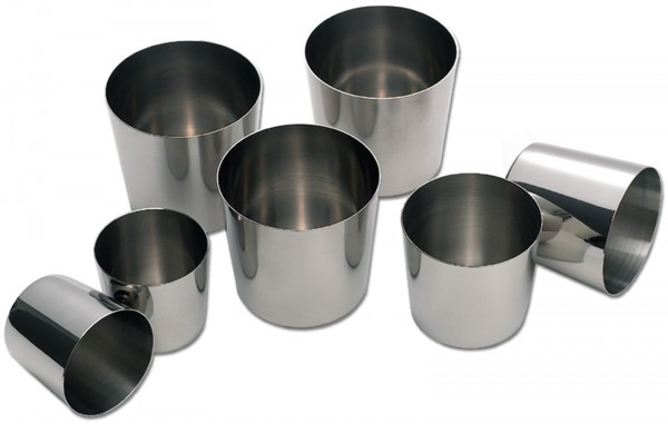 Dariolform Edelstahl 6er Set D65xH62mm