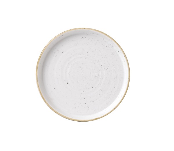 Stonecast Barley White Walled Teller flach 15.7cm