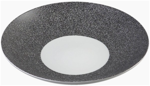 Raw Schale D33cm granitgrau