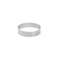 Backform perforiert rund D20cm H4.5cm Edelstahl