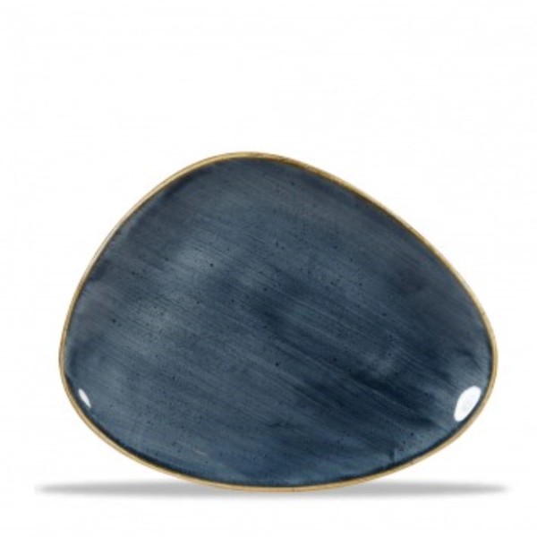 Stonecast Blueberry Chefs Triangel Platte 26.5x20.5cm