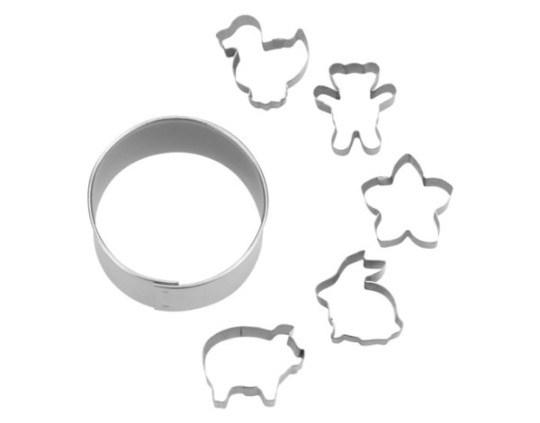 Ausstecher Set Mini 6-teilig