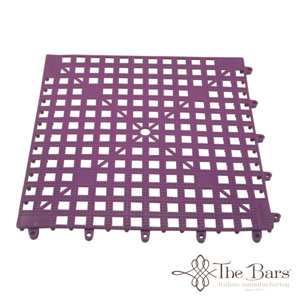 Interlocking Matten Purple