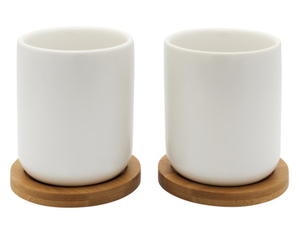 Teebecherset Umea 4tlg. weiss