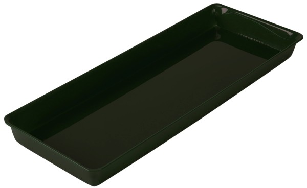 Rechteckige Schale 5xGN1/4 81x26.5x4cm schwarz