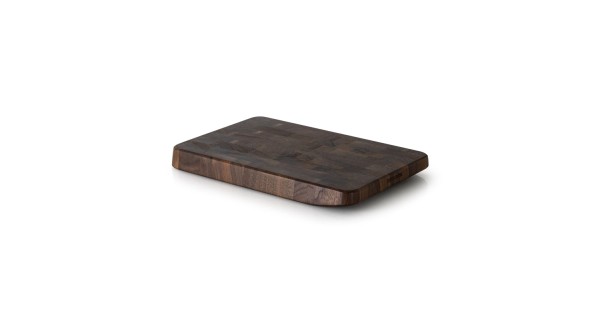 Walnuss Stirnholz Schneidebrett 27x18x2.6 cm