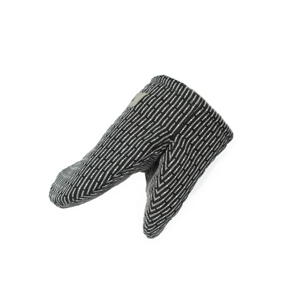 Mini Ofenhandschuhe 14x14cm evening grey Biobaumwolle