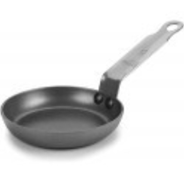 Blinis Bratpfanne 12cm Gusseisen antihaftbeschichtet