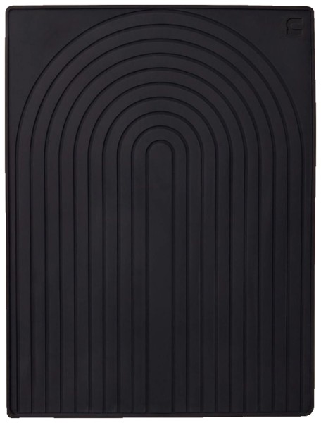 Abtropfmatte 40x60cm Silikon schwarz