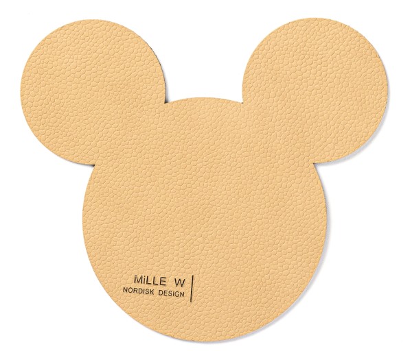 Untersetzer maus beige