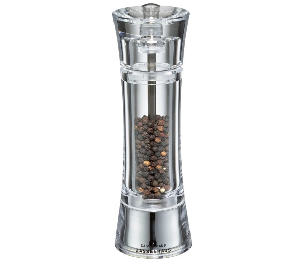 Pfeffermühle Aachen 18 cm transparent