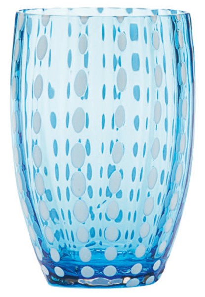 Perle Becher 32cl aqua