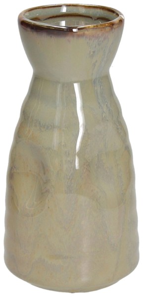 JAP Sake Flasche D7xH13.8cm braun