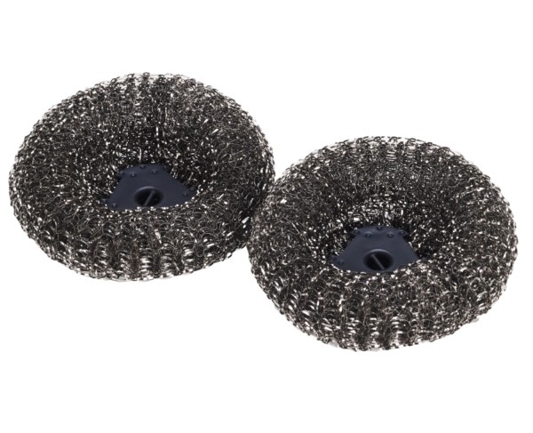 SinkTech Ersatzkopf für Spülbürste Stahlwolle 9x3.5cm