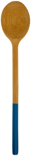 Kochlöffel M 30cm Bambus royal blue