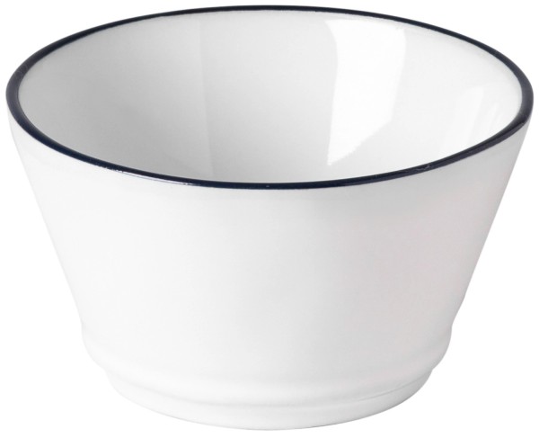 Beja Ramekin rund D8.8cm H4.9cm 11cl weiss-blau