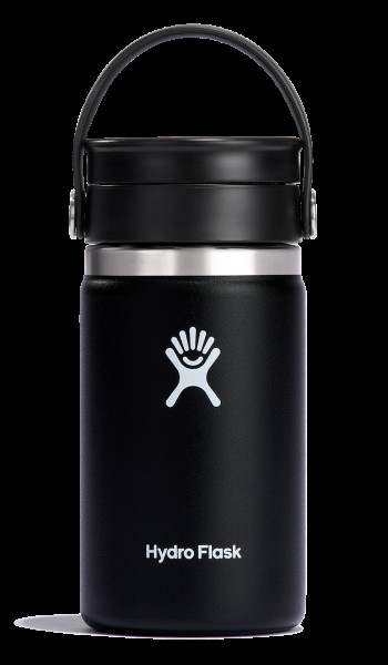 Trinkflasche Wide Flex Sip Deckel 350ml schwarz