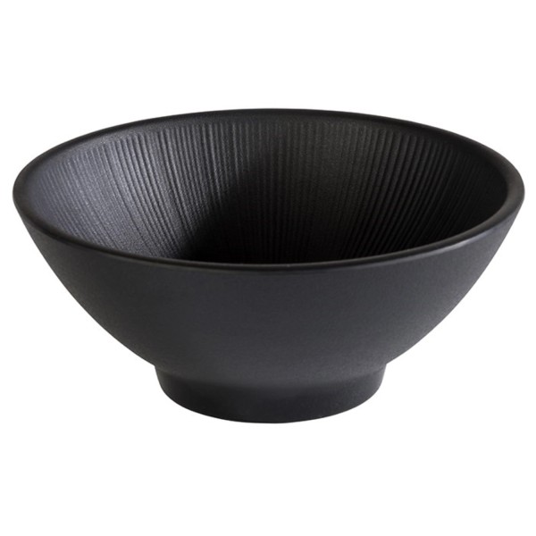 Nero Schale D16cm H6.5cm Melamin schwarz