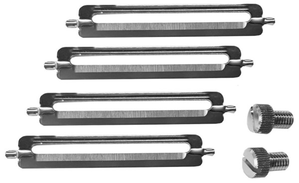 4 Stk. Ersatzklingen + 2 Schrauben