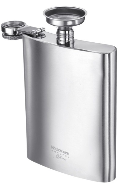 Flachmann mit Trichter Delano, 236ml