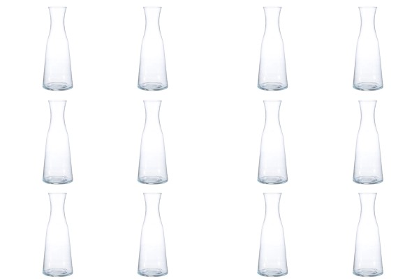 12er Set Atelier Karaffe 1.5dl 1dl geeicht