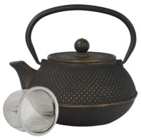 Arare Teekanne Gusseisen 0.8L schwarz