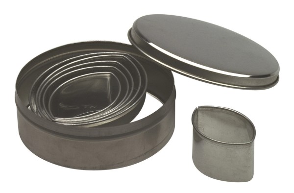 Teigausstecher Set 6tlg oval