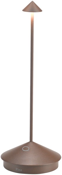 Pina Tischlampe 10.5x29cm corten