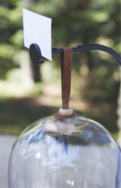 Glocken-Halter Glas, 18.4x22x46.4 cm