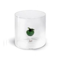 Glas aus Borosilikat 250ml Apfel