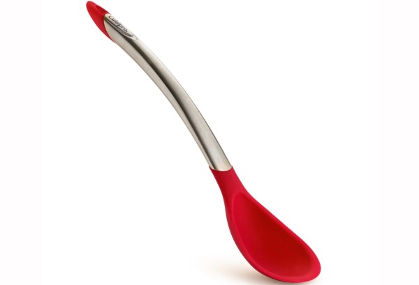 Kochlöffel 30.5cm Edelstahl/Kunststoff rot