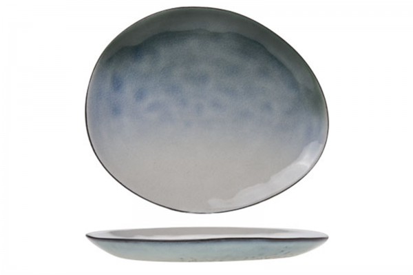 Spiaggia Dessertteller oval, 20 x 17 cm