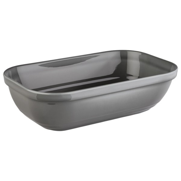 GN 1/4 Schale EMMA 26.5x16.2cm H7.5cm Melamin grau