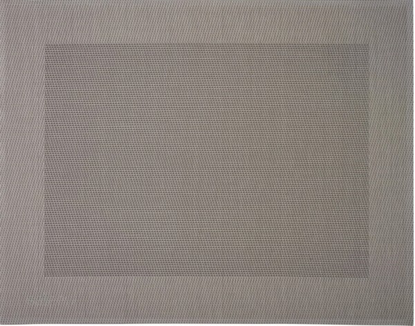 Tischset Rahmen, eckig, taupe hell, 32x42cm