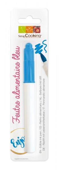 Lebensmittelstift blau