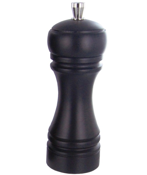 Java Salzmühle schwarz matt 14cm